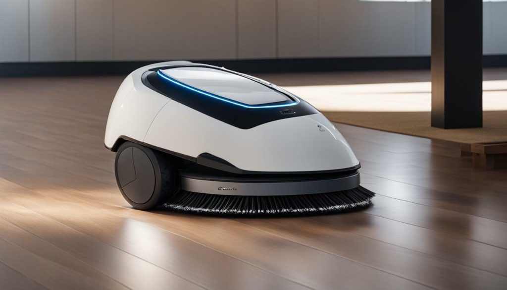 self-cleaning robot