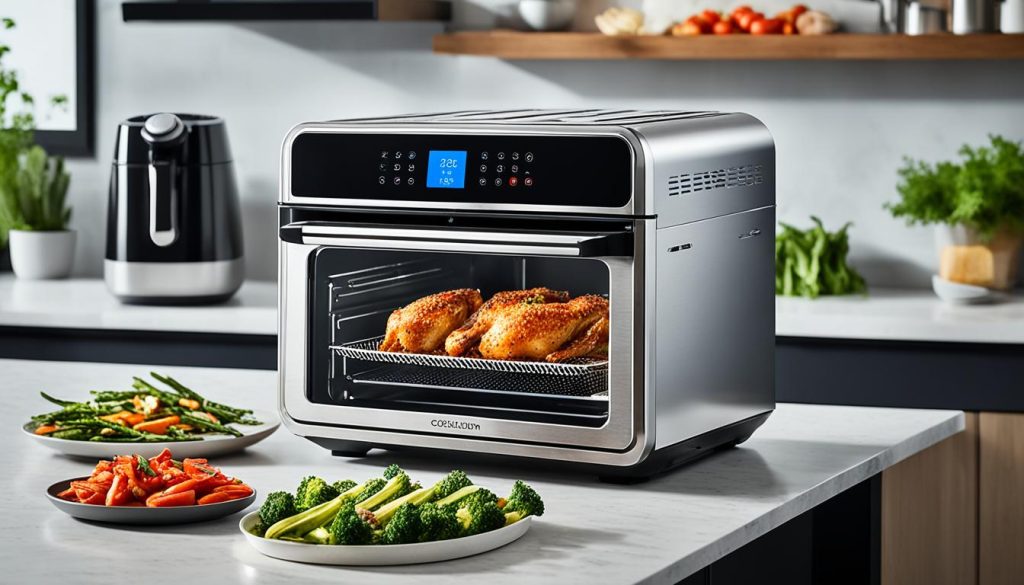 dual zone air fryer oven