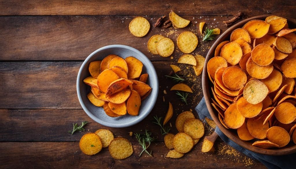 Sweet Potato Air Fryer Chips