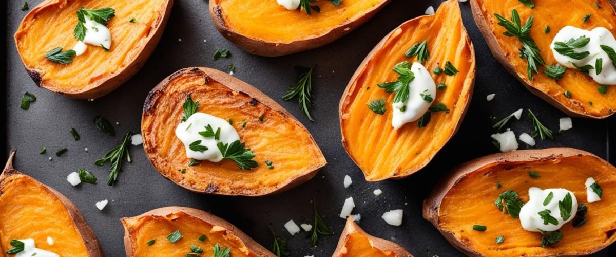 air fryer sweet potatoes